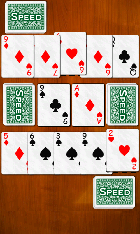 Speed the card game screen shot